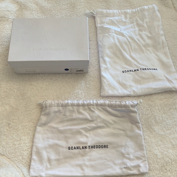 Scanlan Theodore jade studded clutch wallet on gold chain - Picture 3 of 6